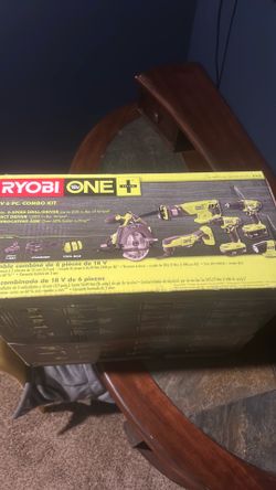 Ryobi 18V 6PC combo kit