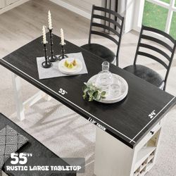 Compact Modern Dining Table 