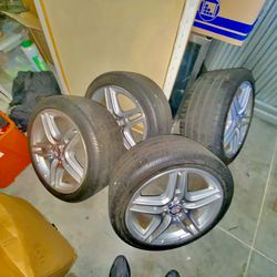 Mercedes Benz 18” Rims W/ Tires 