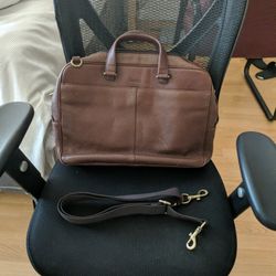Fossil Asher leather Briefcase 