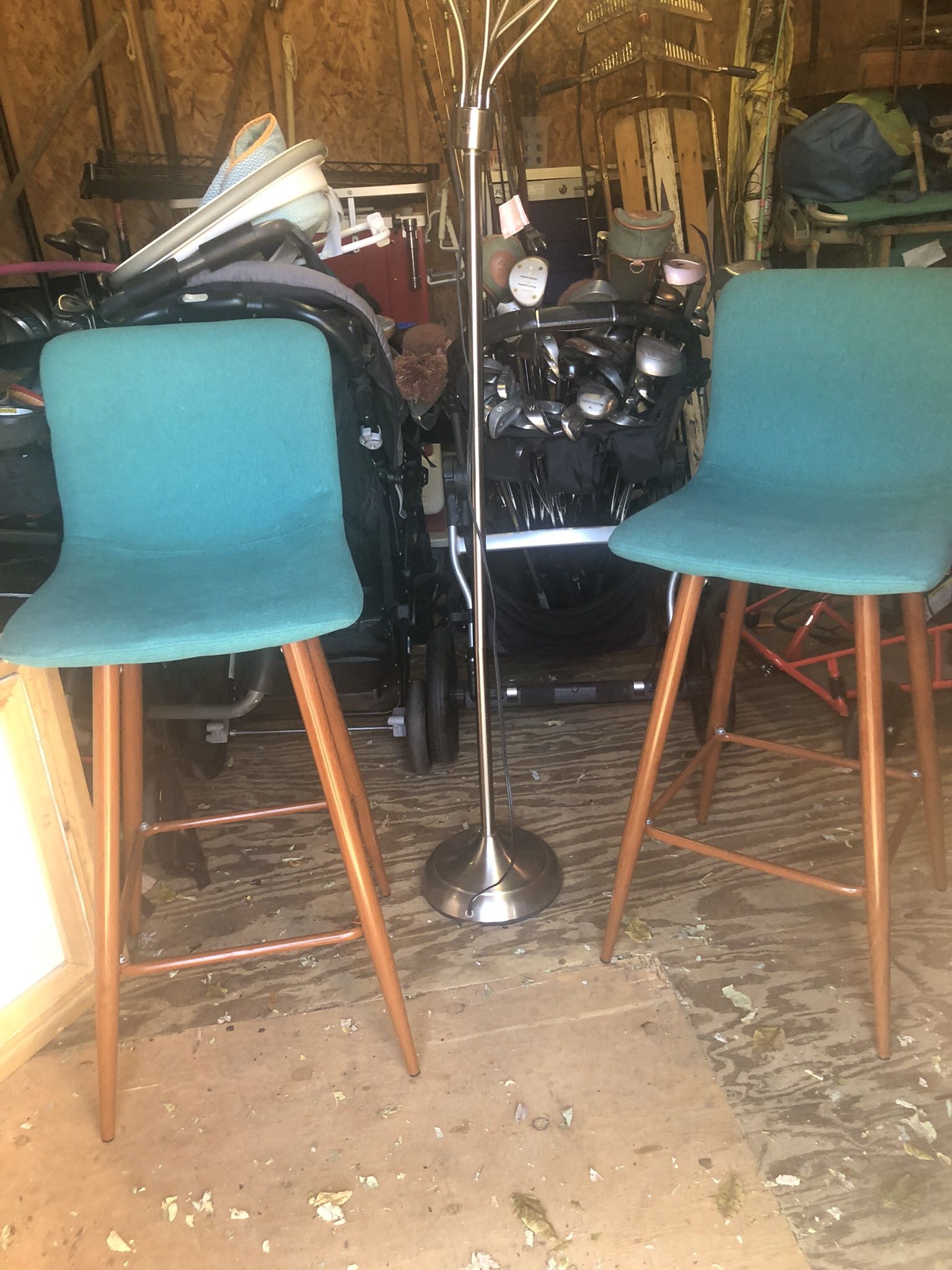 Green Stools