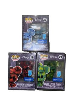 Mickey Mouse Funko Pops Art Series