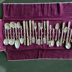 Silver plated silverware