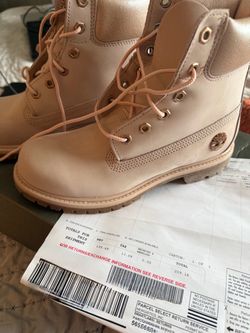 Pink Timberland Boots