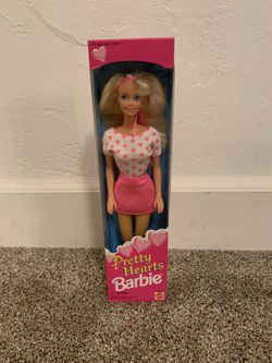 Vintage Pretty Hearts Barbie 