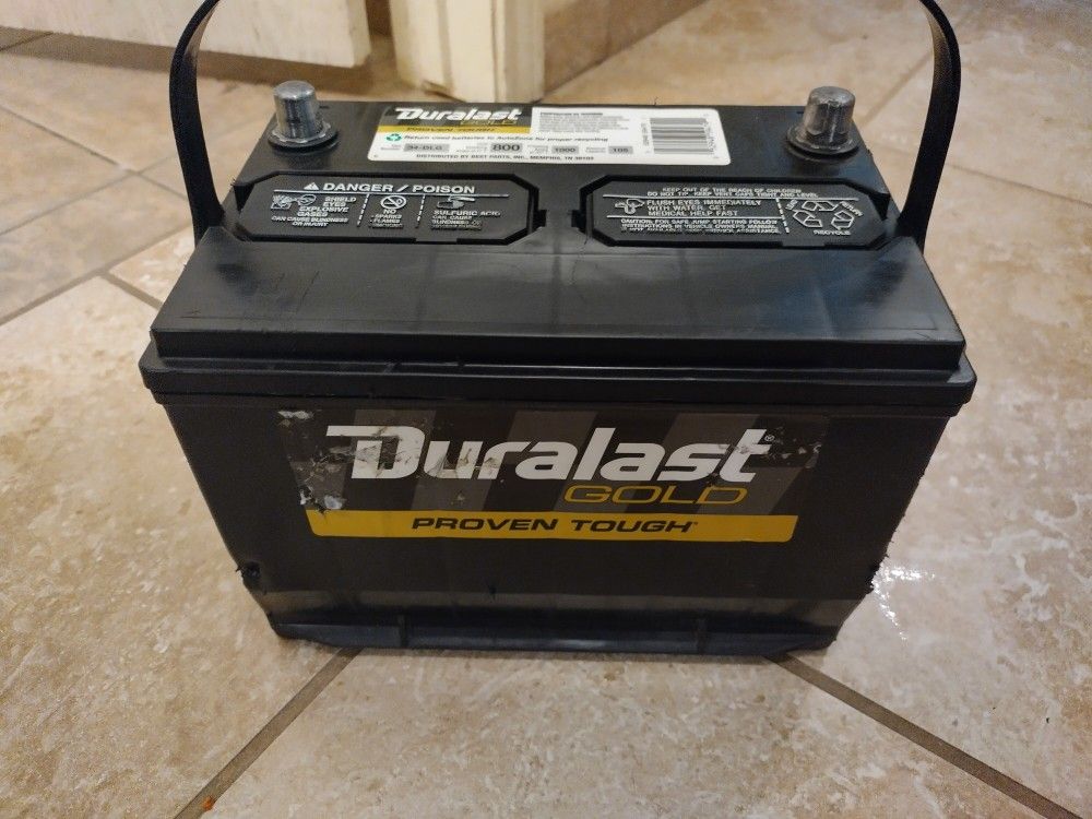 Batteries for auto or truck 12V different brands with warranty, Used from $50 and up. Price could vary