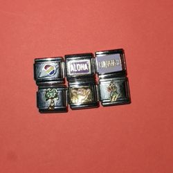 Italian Charm Bracelet Pieces Hawaii