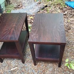 Crate and Barrel end table