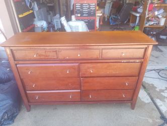 Wooden dresser