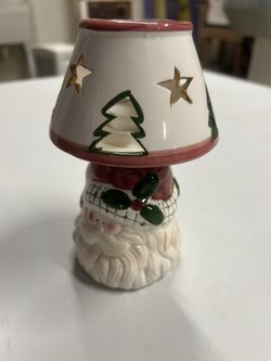 Santa Claus Decorative Candle Holder