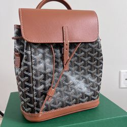 Goyard Backpack Brand New In A Box Brown Leather Timeless Classic 
