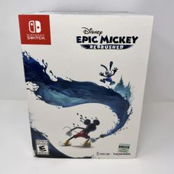 Disney Epic Mickey: Rebrushed Collector's Edition - Nintendo Switch LE/5000