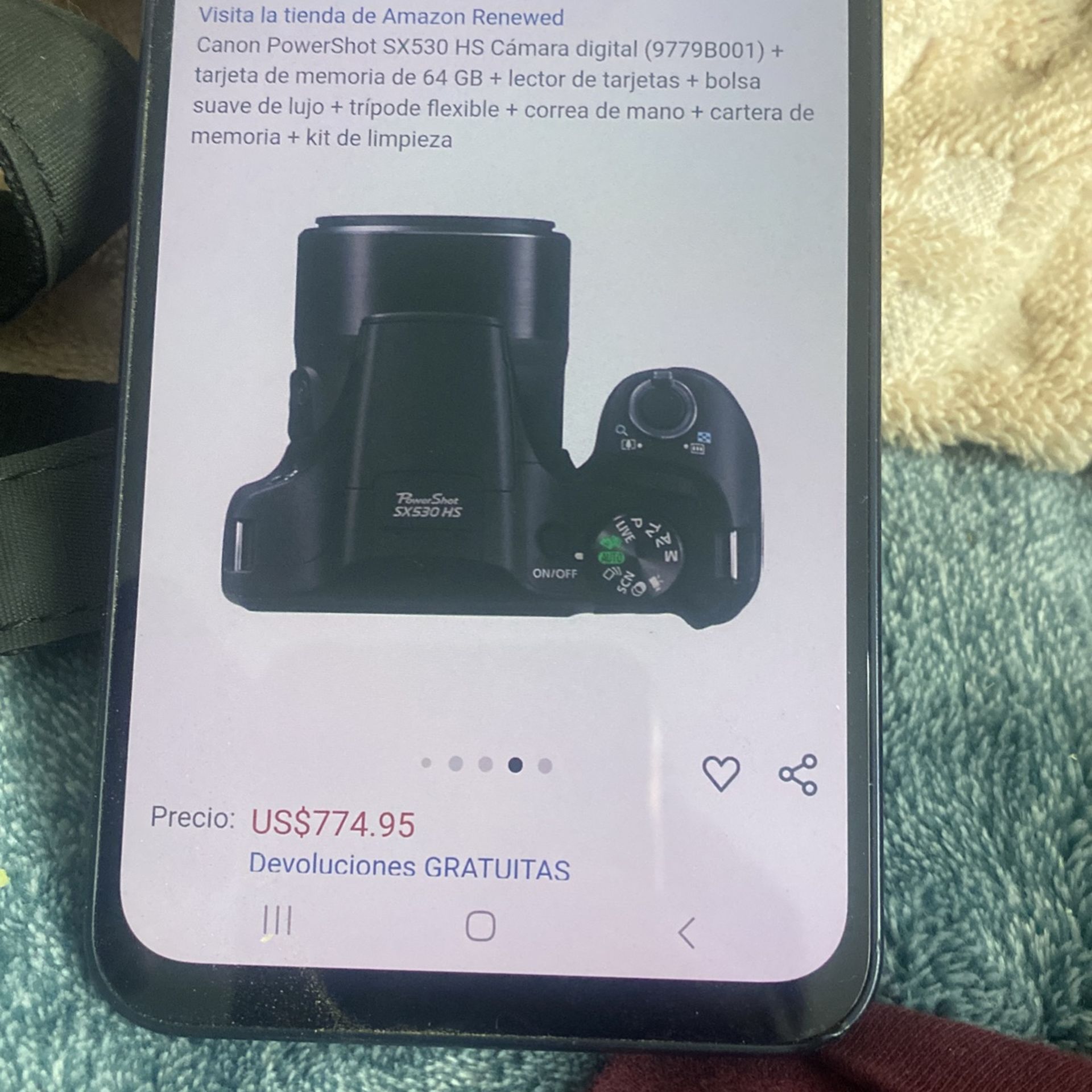 Canon Camera Excelentes Condition $200 No Cheever
