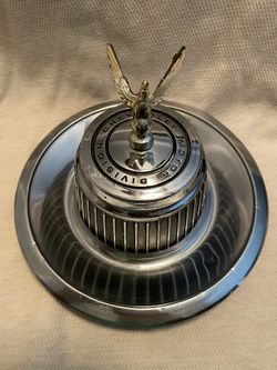 VINTAGE GM CHEVY RALLY WHEEL CENTER CAPS DERBY ASH TRAY CONVERSION
