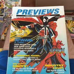 Comic Book Trade Magazine Previews 