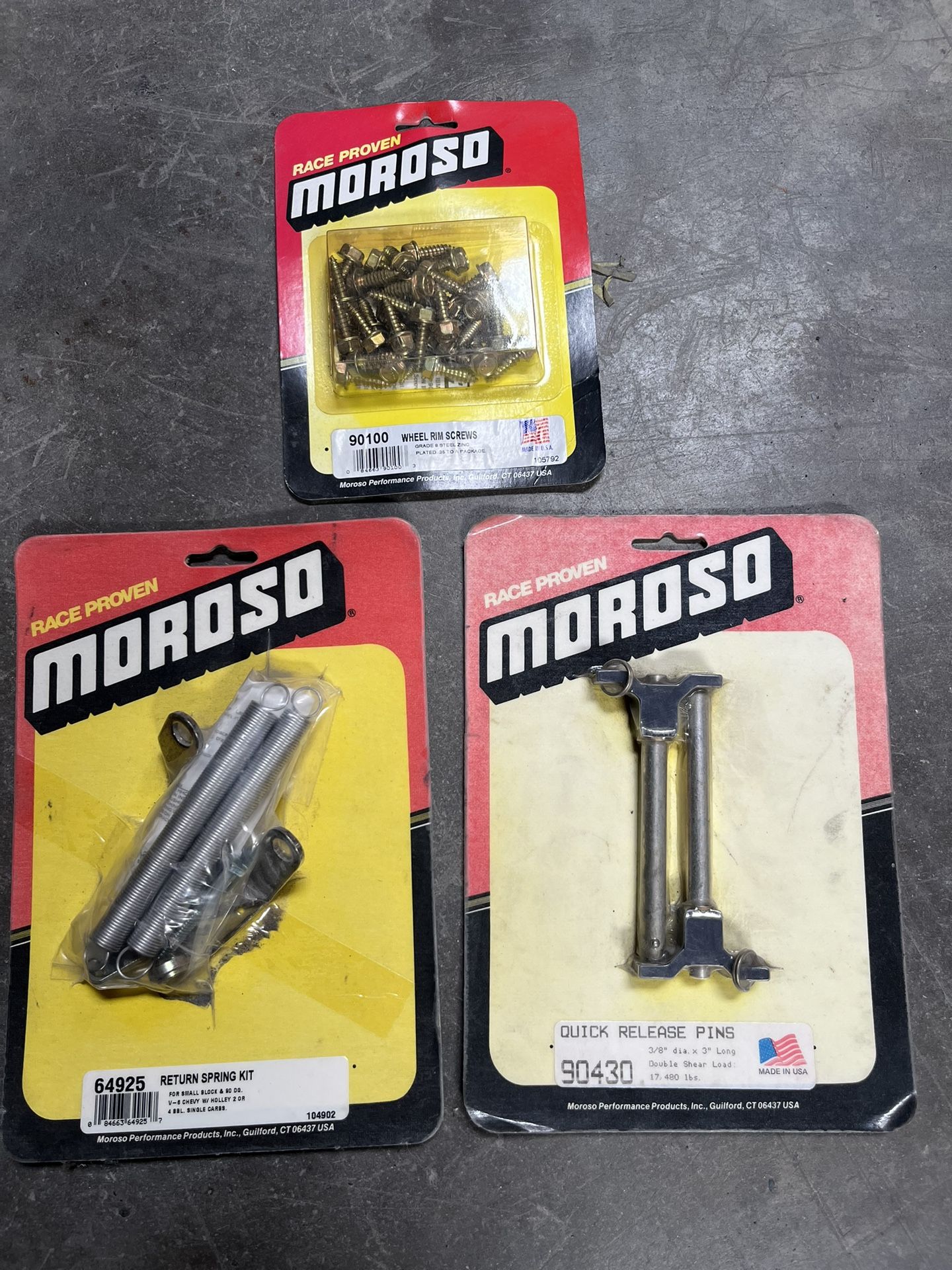 Moroso Parts