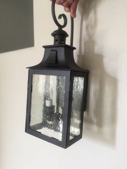 New outdoor light fixture