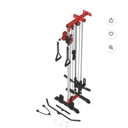 Wall Mounted Cable Pulley System 