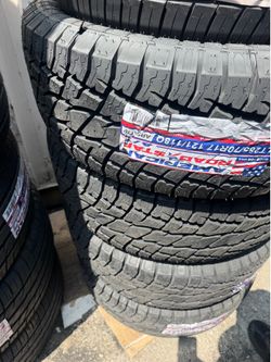 285/70/17 American Roadstar All Terrain Tires