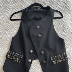 Women’s Black Vest