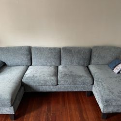 Blue Sectional