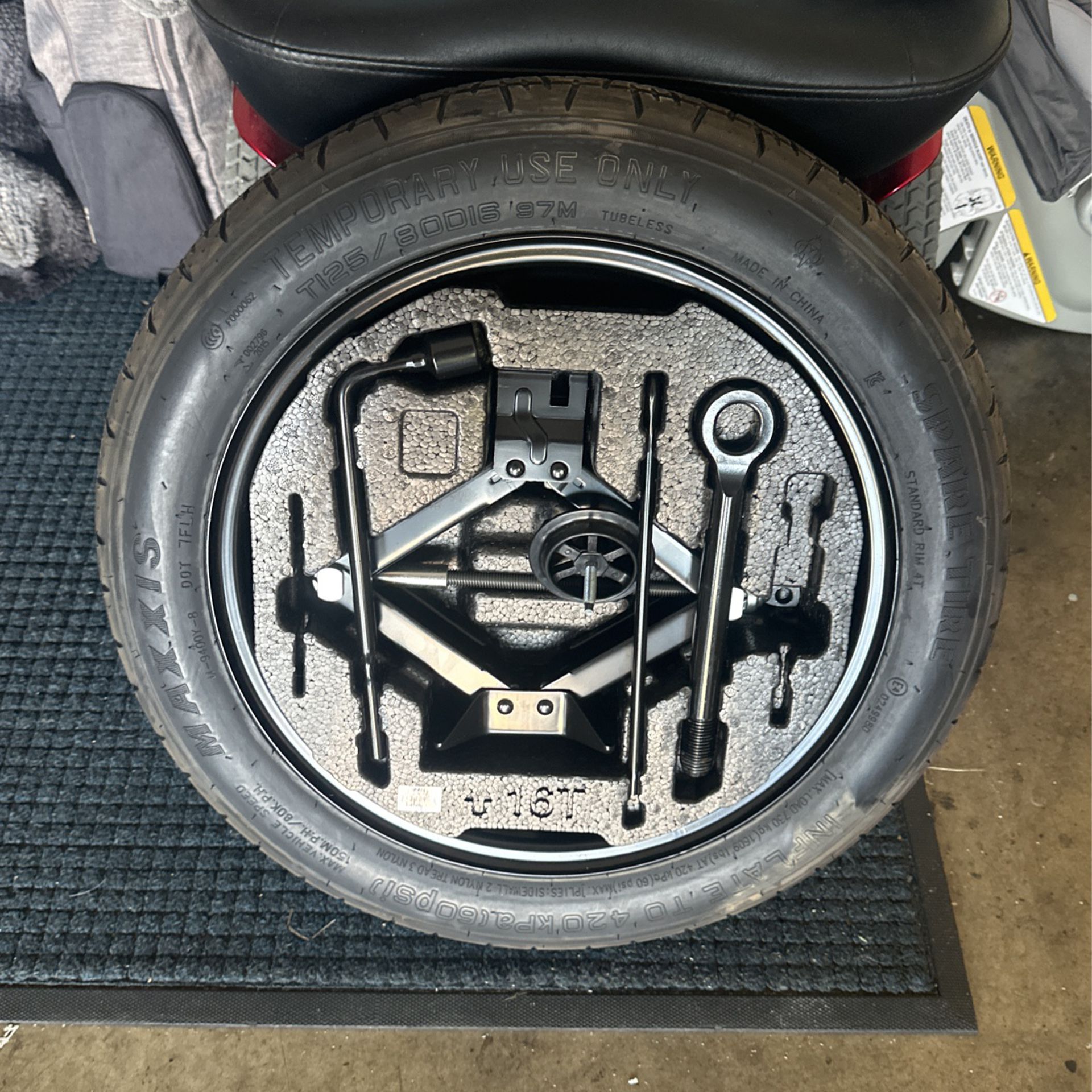 16inch Spare Tire Kit
