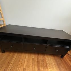 Black IKEA TV Stand / console