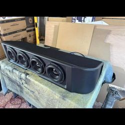 8" subs and box
