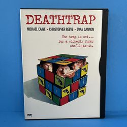 Deathtrap (DVD, 2001) Michael Caine Christopher Reeve Mystery Thriller