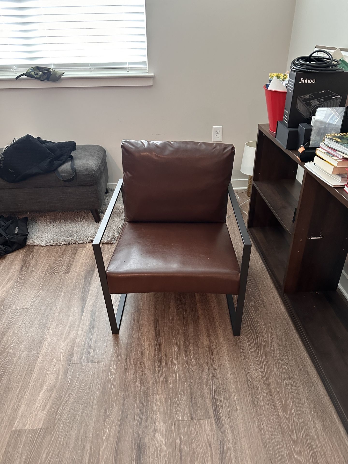 Chocolate Brown Accent Chair