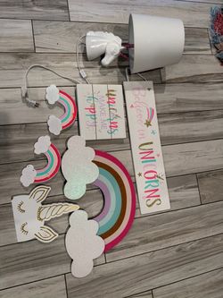 Unicorn bedroom decor
