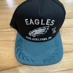  Philadelphia Eagles NFL25 DRAFT NEW ERA 59FIFTY A-Frame Hat Size 7 5/8 with pin