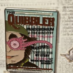 Harry Potter Quibbler Front Cover Enamel Metal Pin