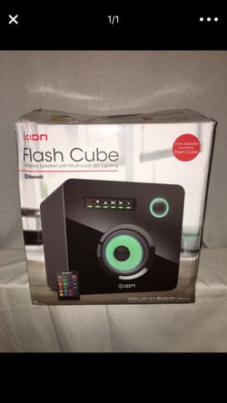 Flash cube speaker (Bluetooth) (no controler)