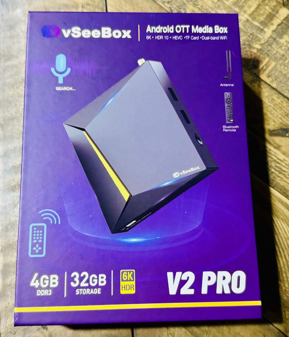 Vseebox V2 Pro Smart Tv 📺 Cable Box 