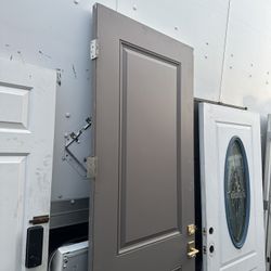 Door Front Door  Waterproof heavy duty  36 width  95 height  only door no frame no door knob no keys only the door is for sale