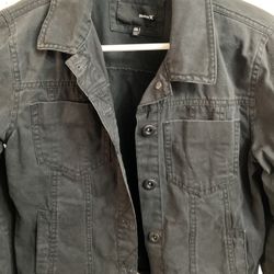 Black Hurley Jean Jacket