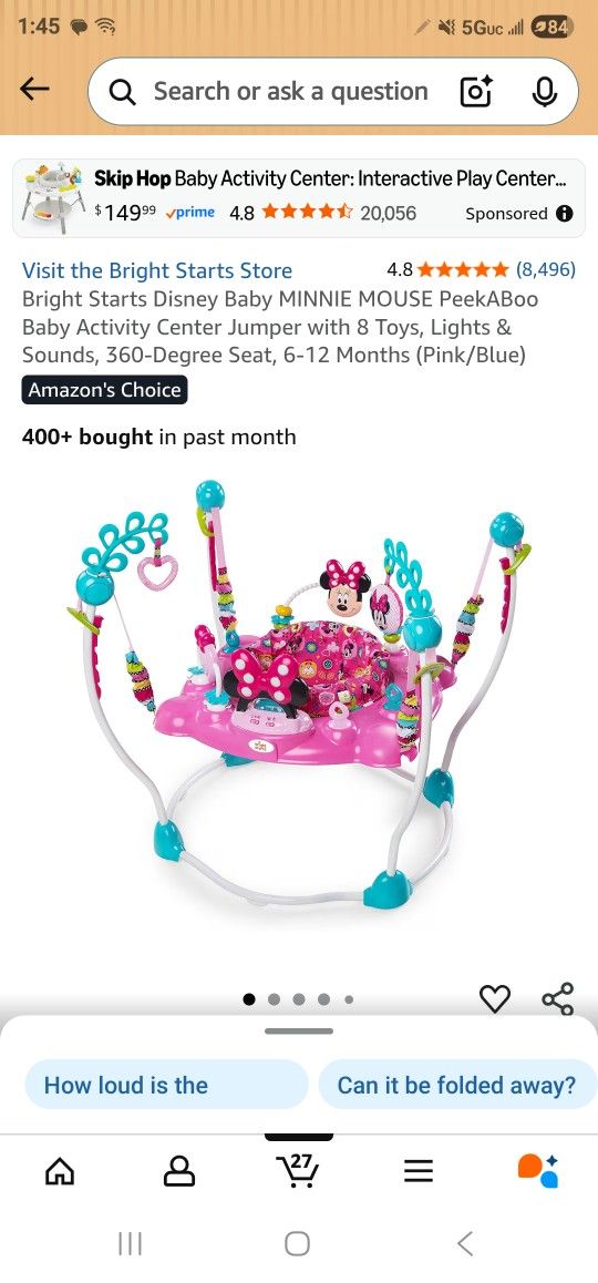 Minnie Mouse Bouncer