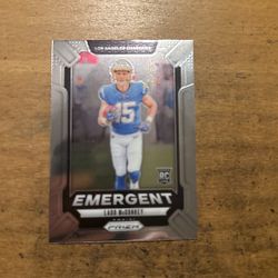 2024 PRIZM LADD McCONKEY ROOKIE EMERGENT CARD