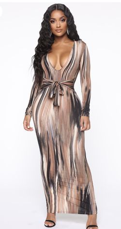 Mind Of My Own maxi dress