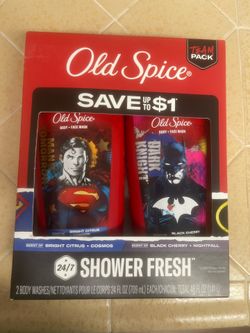 Old Spice (Superman x Batman) set
