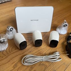 Arlo Pro Wireless Home Security 3 Cameras System