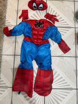 Kids Spider-Man Muscle Costume with Mask and Gloves