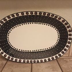 Potters Workshop Dot + West Elm Serving Plate