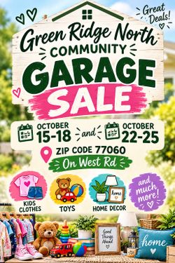 Green Ridge North Community Garage Sale