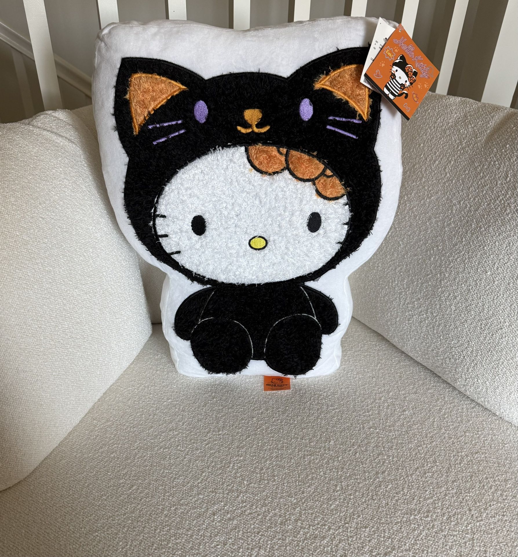 Hello Kitty Black Cat Costume Pillow