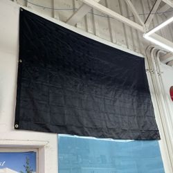 American Flag All Black 