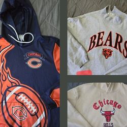 Chicago BearsHoodie & Sweat Shirt & Bulls hoodie