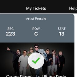 Grupo Firme Tickets 
