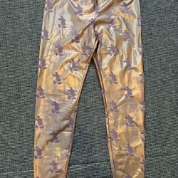 Disney Mickey Mouse Rose Gold Leggings 